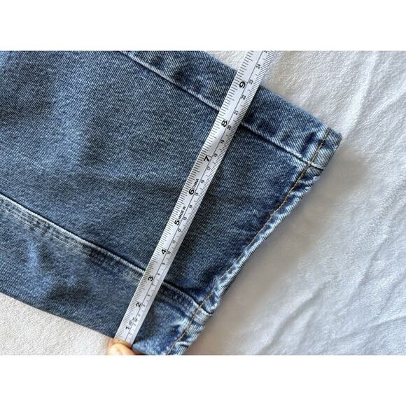 AGOLDE Cooper Cargo in Denim Blue Regulation Women’s Size 34 Style#:A9120-1141 - Picture 8 of 16